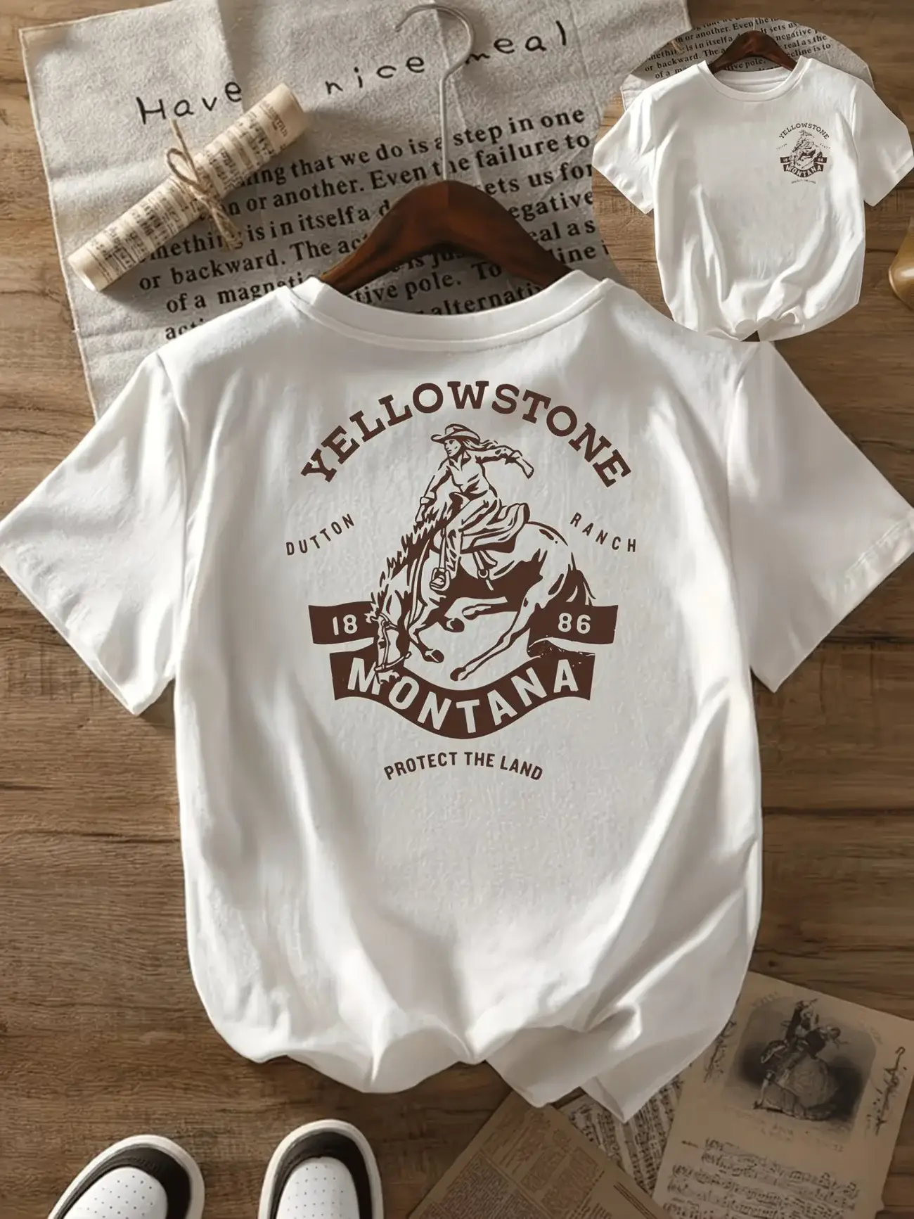 Yellowstone Montana T Shirt for Women