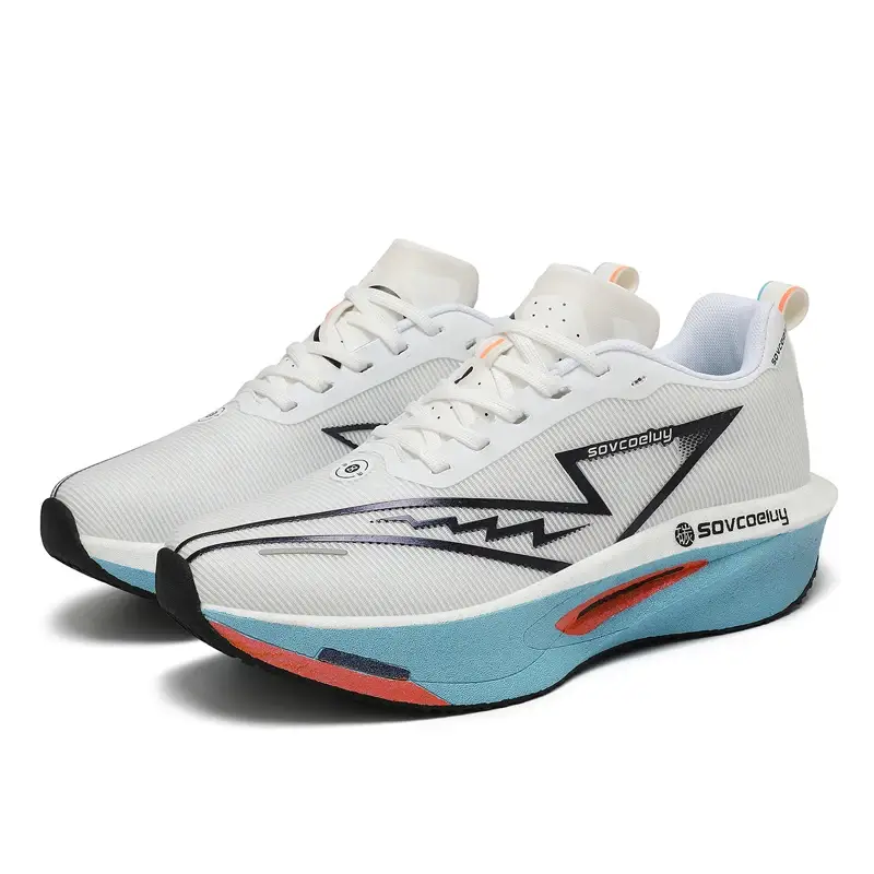 Running Shoes Men Sports Breathable Lightweight Women's Comfortable Athletic Nonskid Sneakers - Image 7