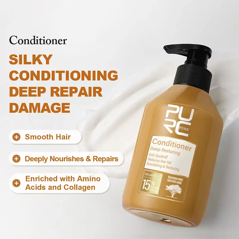 PURC Morocco Argan Oil Shampoo Conditioner Set - Image 4
