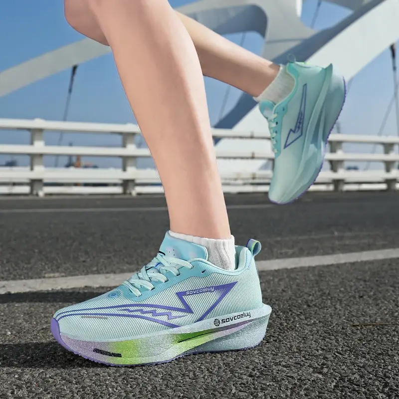 Running Shoes Men Sports Breathable Lightweight Women's Comfortable Athletic Nonskid Sneakers - Image 6