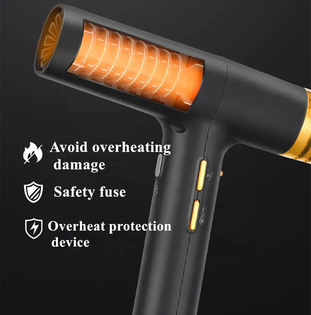 High Speed Salon Home Blower Appliance Hair Care Tools - Image 3