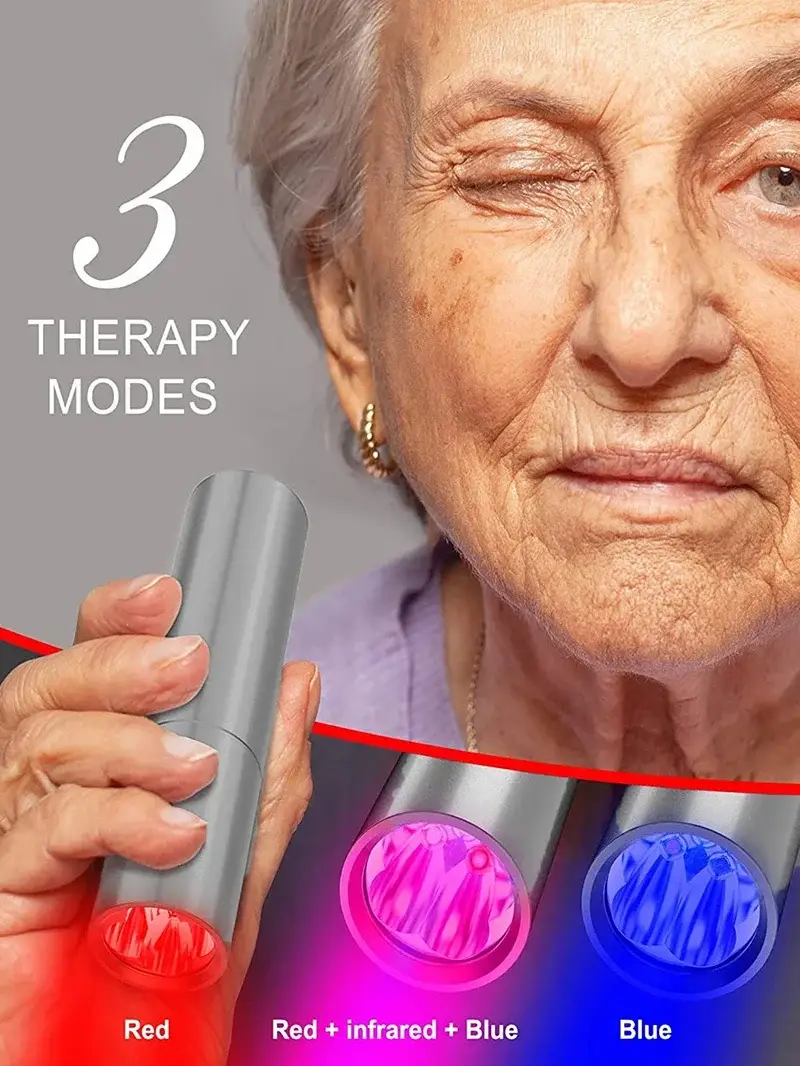 Blue & Red Light Therapy Device with 5 Wavelengths - Image 6