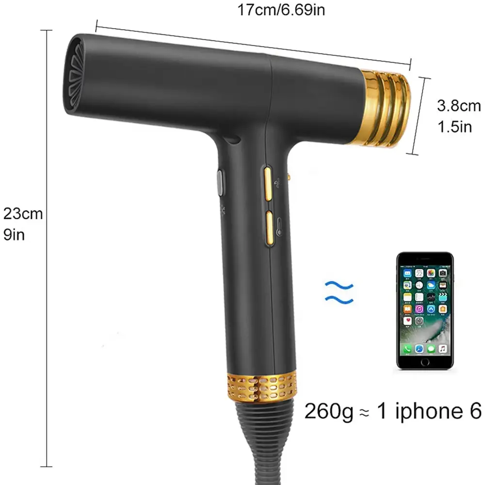 High Speed Salon Home Blower Appliance Hair Care Tools - Image 5