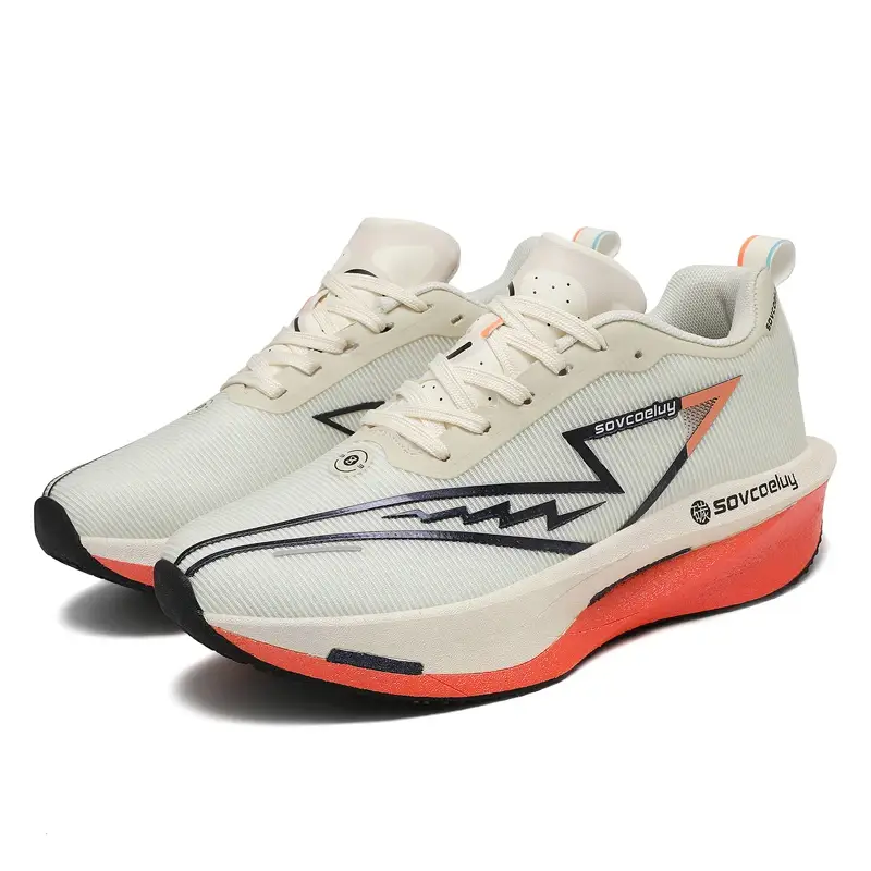 Running Shoes Men Sports Breathable Lightweight Women's Comfortable Athletic Nonskid Sneakers - Image 9