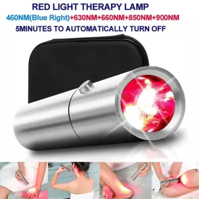 Blue & Red Light Therapy Device with 5 Wavelengths